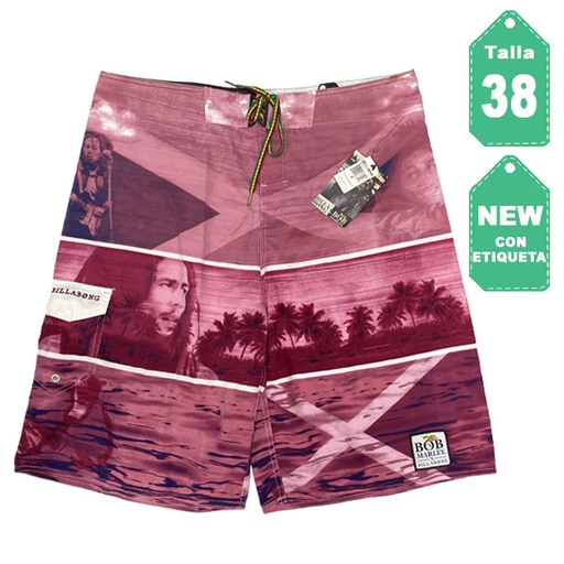 [4259] Short Billabong Estampado- 38