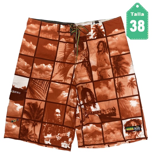[4260] Short Billabong Naranja- 38