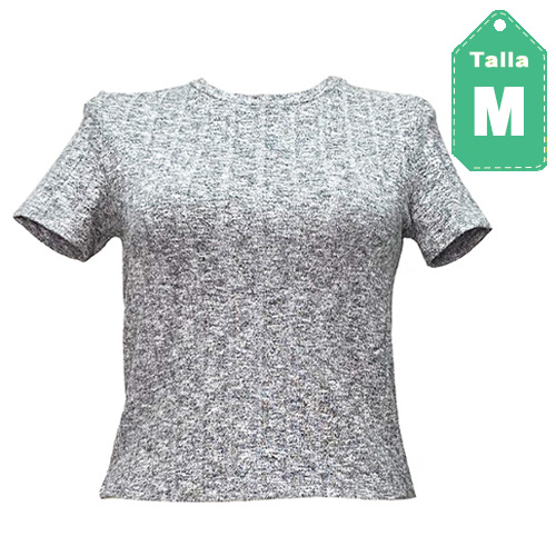 [4272] Blusa Zara Gris- M