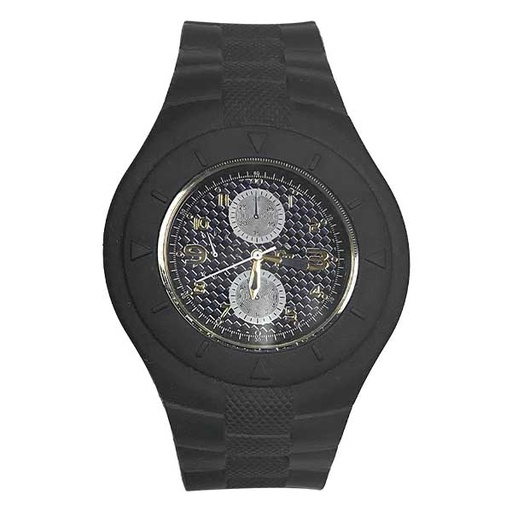 [3646] Reloj Nickel Free Negro
