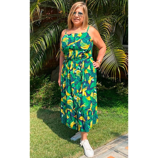 [4304] Vestido Old Navy Floral- XL