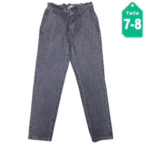 [4336] Jeans TRK Denim Negro- 7/8
