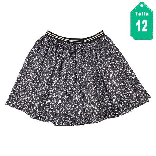 [4398] Falda Okaidi Floral- 12