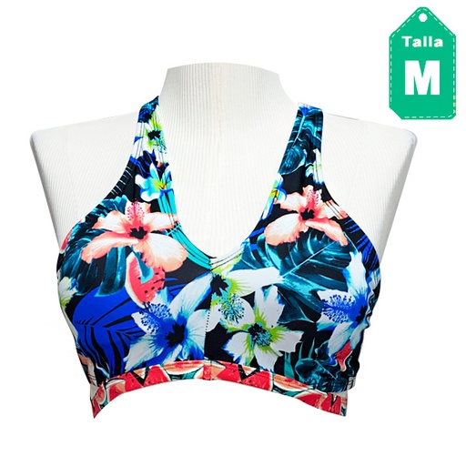 [4407] Top Deportivo Urban Sea Floral- M