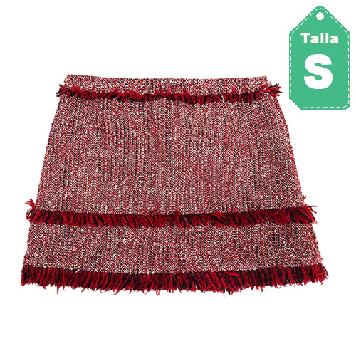 [4474] Falda Mango Multicolor- S