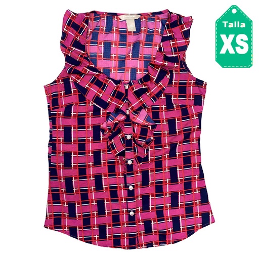 [4485] Camisa Banana Republic Multicolor- XS