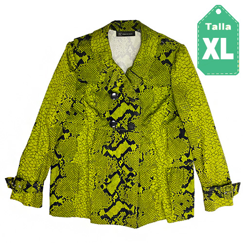 [4489] Chaqueta INC Estampado- XL