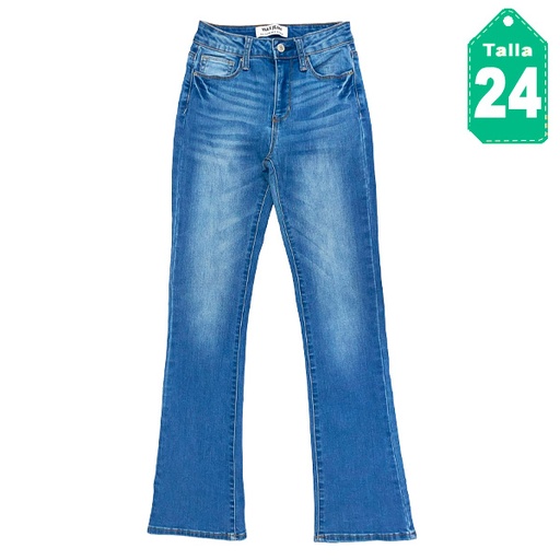 [4512] Jeans Wax  Azul Prelavado- 24