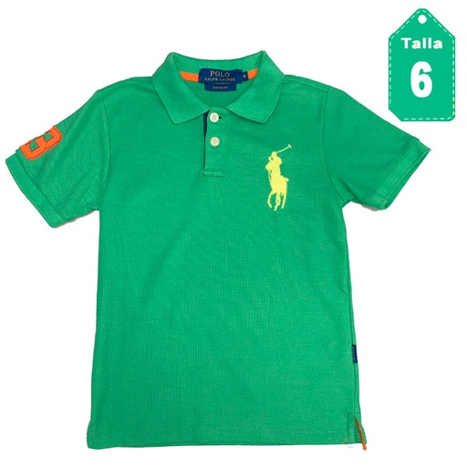 [4549] Chemise Ralph Lauren Verde Manzana- 6