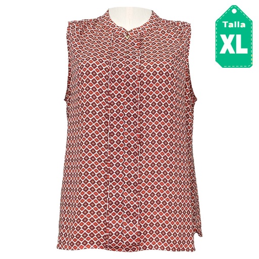 [4606] Blusa Banana Republic Estampado- XL