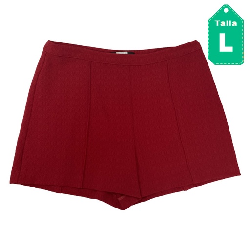 [4589] Short Forever21 Rojo- L