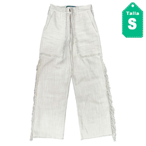[4619] Pantalon Patrizia Bellino Marfil- S