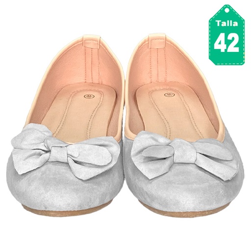 [4646] Zapatillas Gris- 42