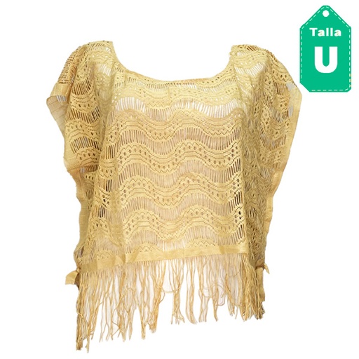 [4705] Blusa Manhattan Beige- Unica