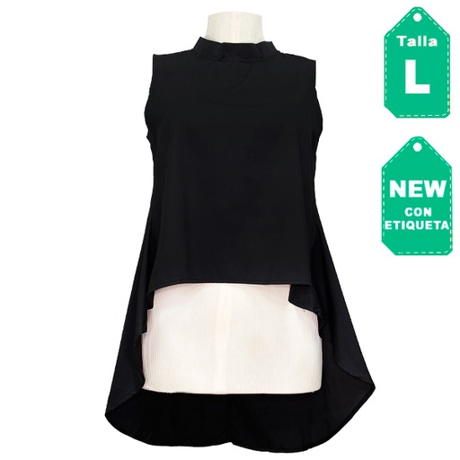[4707] Blusa Septima Negro- L