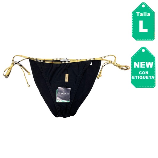 [4702] Panty Traje de Baño Negro- L