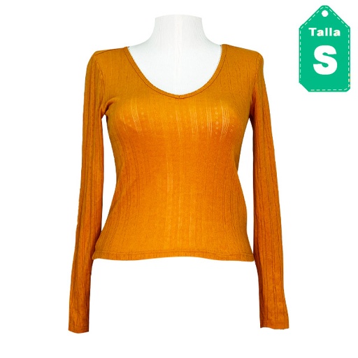 [4729] Blusa Forever21 Mostaza- S