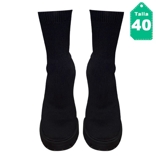 [4755] Botas Zara Negro- 40