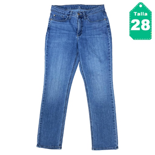[4731] Jeans Lee Azul Prelavado- 28