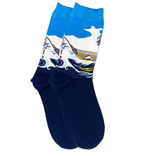 [4752] Medias Vintage Azul- 35/39