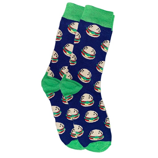 [4748] Medias Vintage Hamburguesas- 35/39