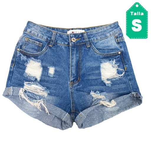 [4912] Short Love LA Jeans- S