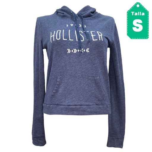 [4916] Sweater Hollister Azul Marino- S