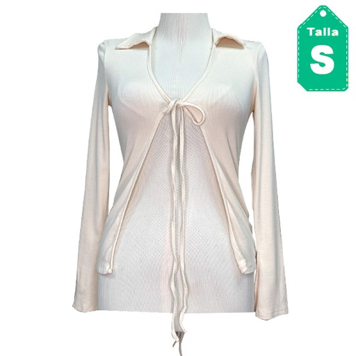 [4914] Top Shein Nude- S
