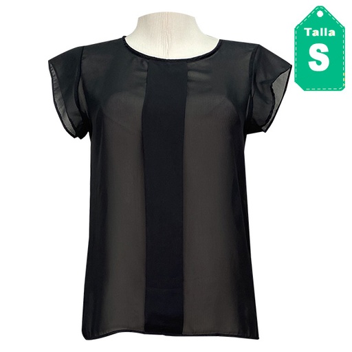 [4962] Blusa Ilegal Negro- S