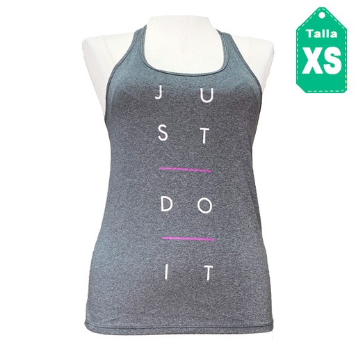 [4970] Camiseta Nike Gris- XS