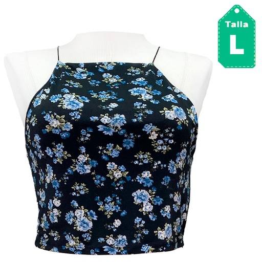 [4973] Top XXI Floral- L