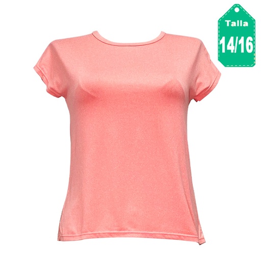 [4999] Camiseta 32¨Cool Coral- 14/16