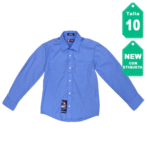 [5105] Camisa Chaps Azul Claro- 10