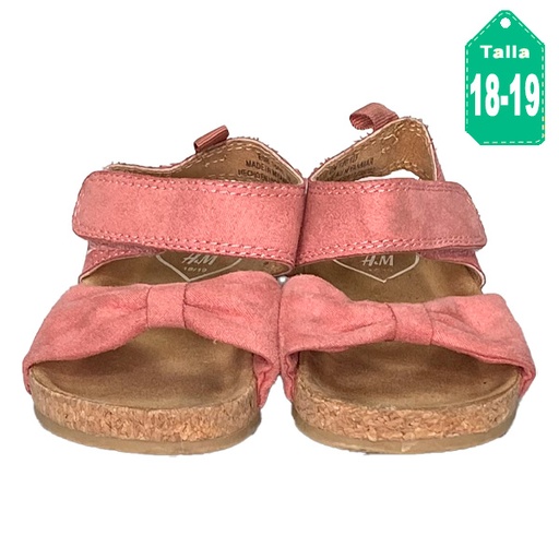 [5070] Sandalias HyM Palo Rosa- 18/19