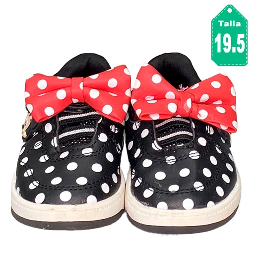 [5074] Zapatos Minnie Mouse Lunares- 19.5
