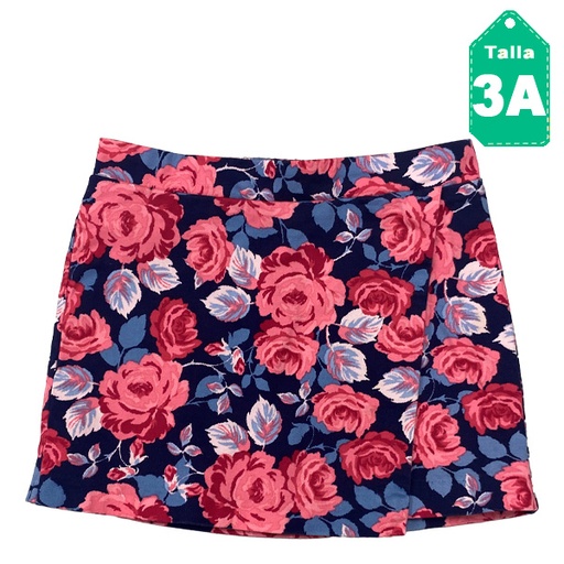[5129] Falda Genuine Kids Floral- 3