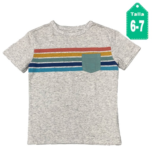[5144] Franela Cat&Jack Multicolor- 6/7