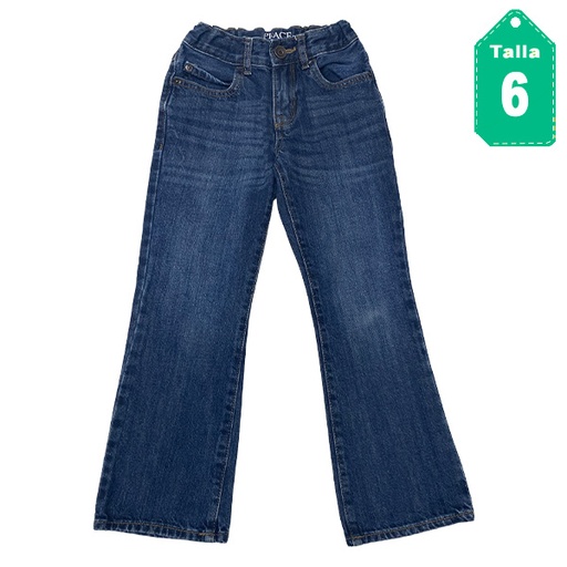 [5142] Jeans Place Azul Prelavado- 6