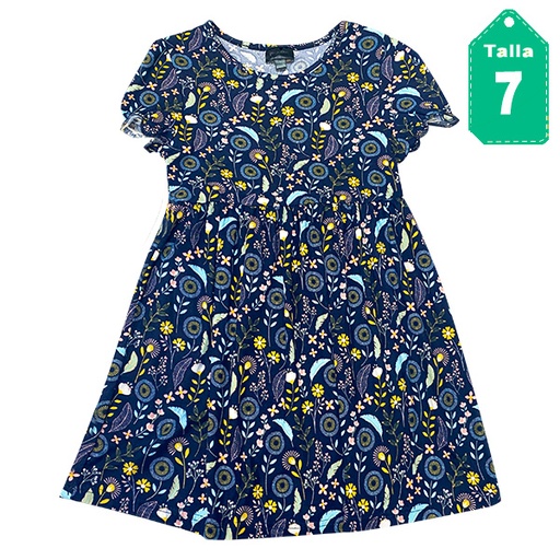 [5139] Vestido Picapino Floral- 7