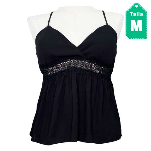 [5163] Blusa No Boudaries Negro- M