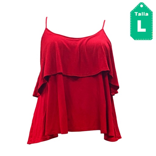 [5263] Blusa Forever21 Rojo- L