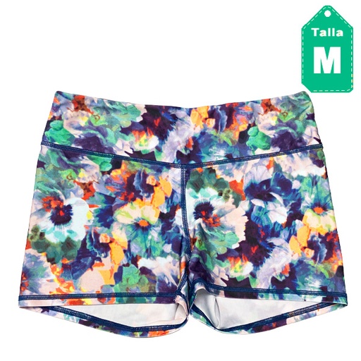 [5265] Short American Eagle Floral- M
