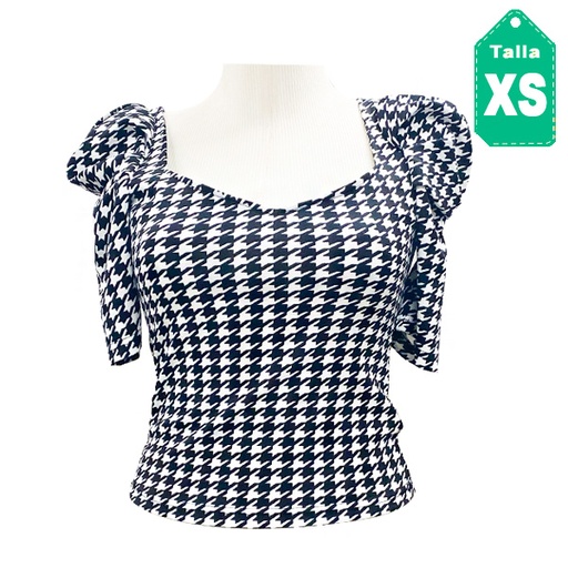 [5279] Blusa Shein Estampado- XS