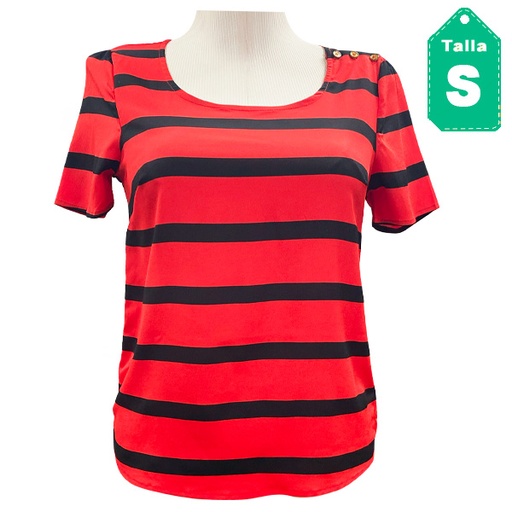 [5276] Blusa XXI Rayas- S