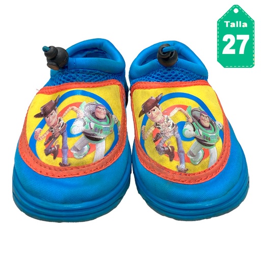 [5274] Zapatos Acuaticos Toys Story Azul- 27