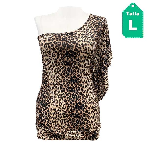 [5306] Blusa Olala Animal Print- L