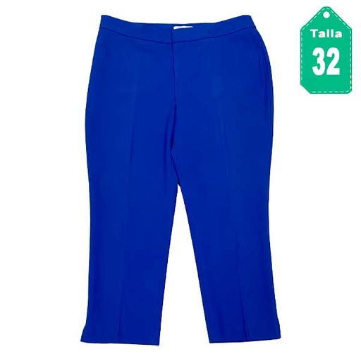 [5318] Pantalon Coldwater Creek Azul Rey- 32
