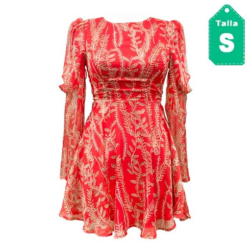 [5358] Vestido Saints Secrets Floral- S