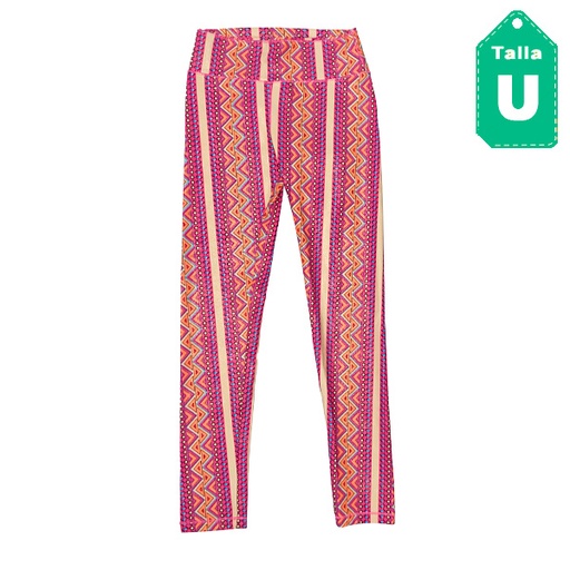 [5462] Leggins Linda Leonor Multicolor- Unica