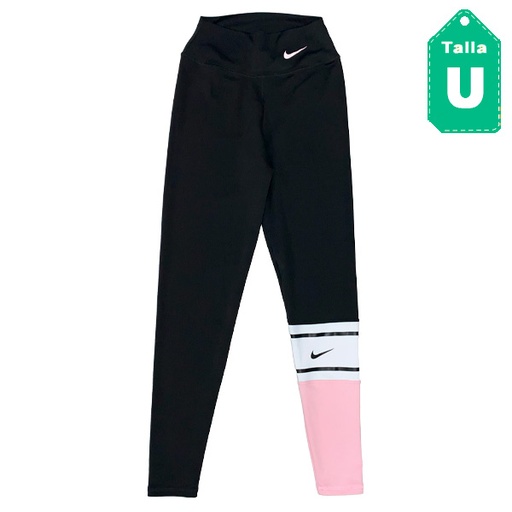 [5446] Leggins Negro y Nude- Unica